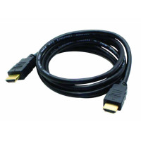 Câble hdmi 3d 4k 1080p mâle mâle plaqué or 1.8m